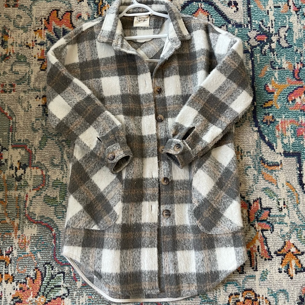 RD STYLE PLAID JACKET